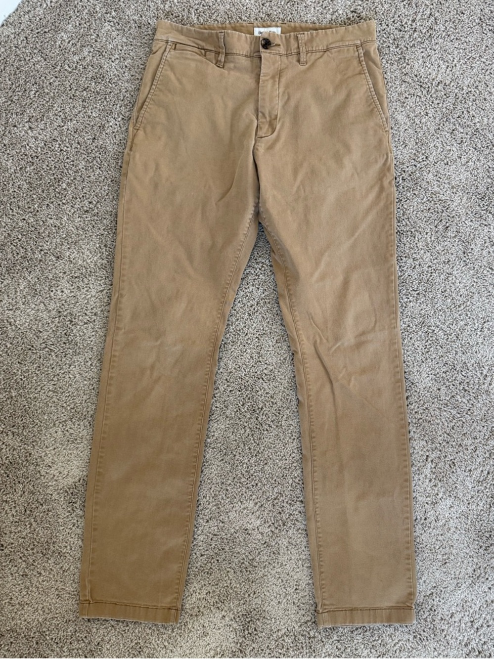 Goodfellow & Co Men's Slim Fit Chino Pants in Khaki Size 32x34